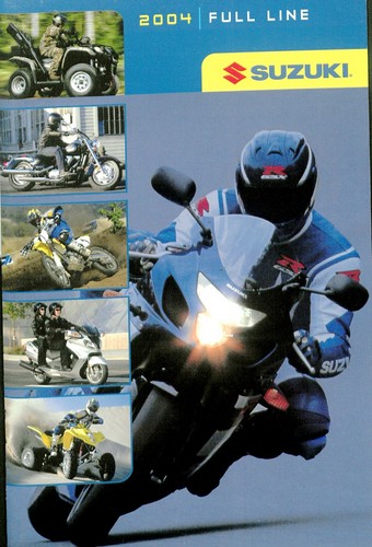 Suzuki 2004 full line brochure - suzuki,